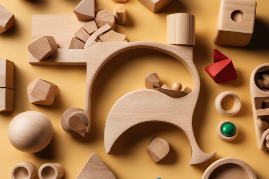 An image showcasing a curated selection of Montessori toys