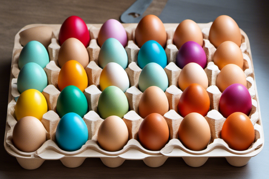 An image showcasing the Color Match Egg Set, a vibrant Montessori toddler toy