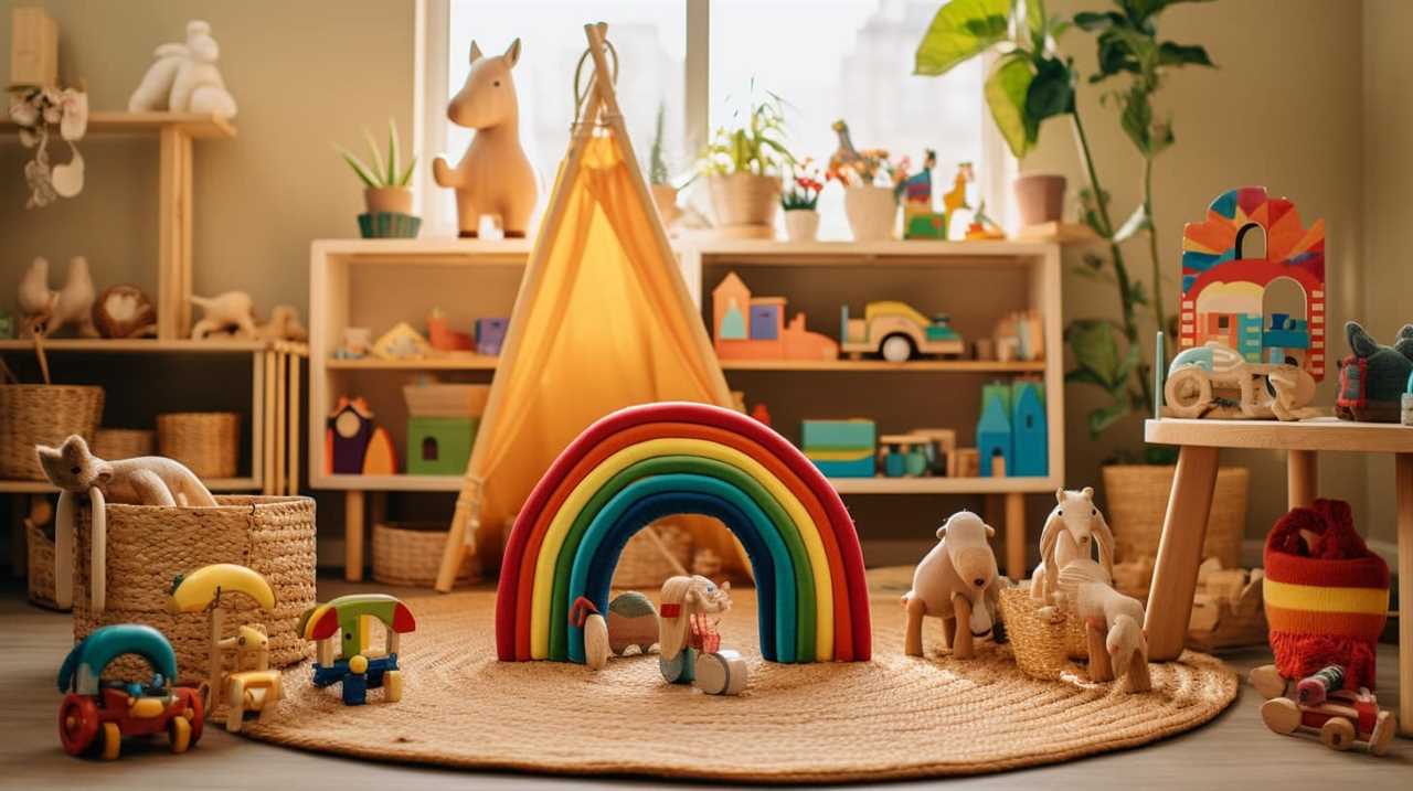 montessori toys rainbow