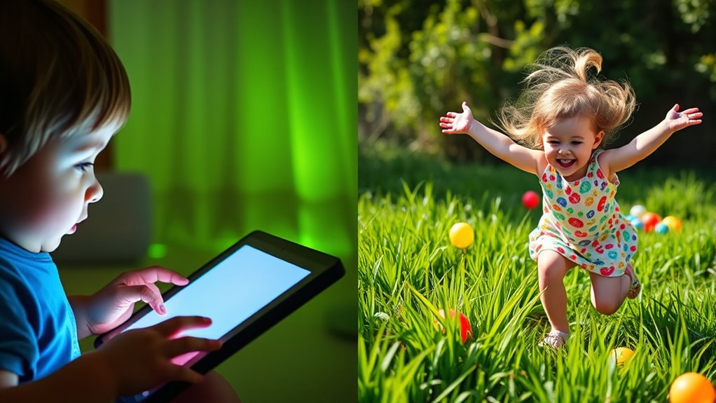 balancing digital and play