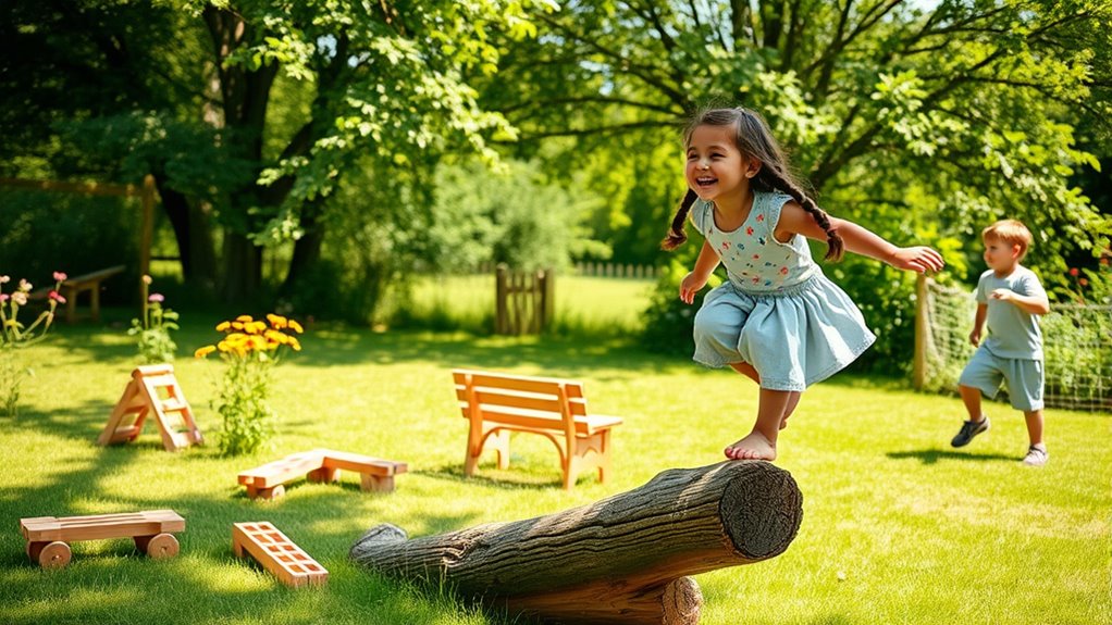 encourage outdoor screen free play