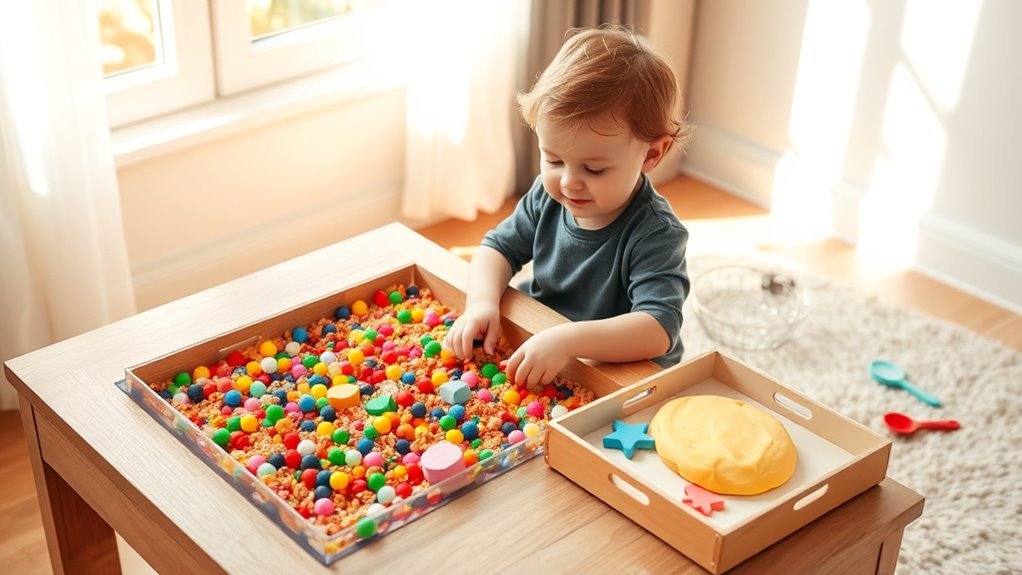 engage senses through play