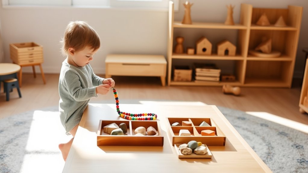 montessori in daily play