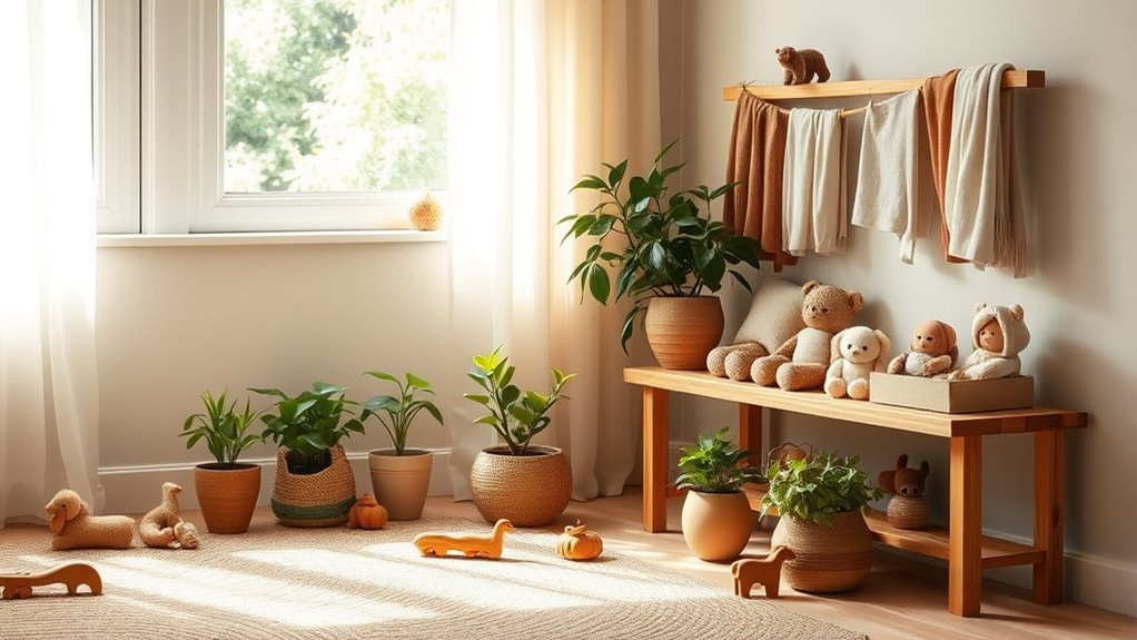 natural calming organized play