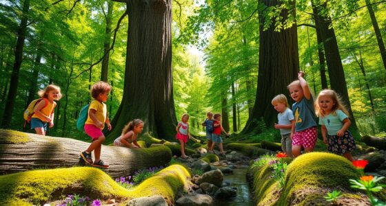 outdoor learning and exploration