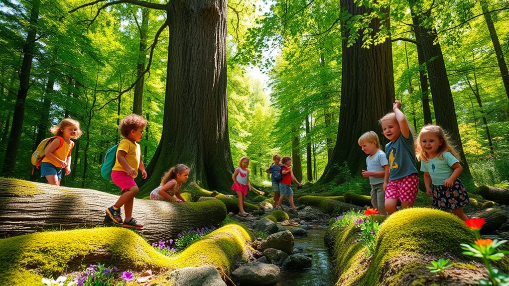 outdoor learning and exploration