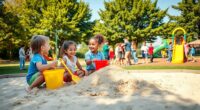 outdoor play fosters peer interaction