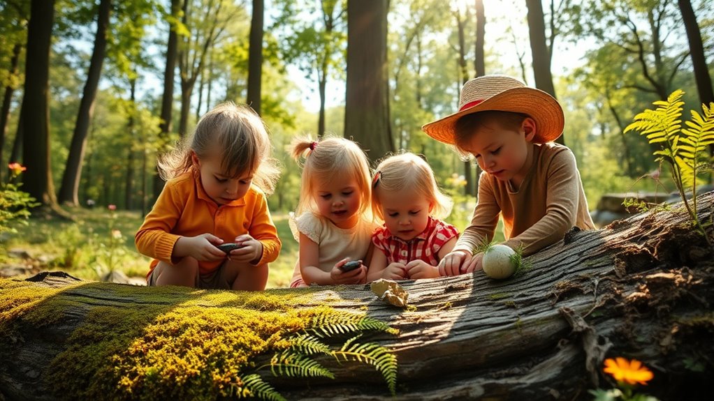 outdoor sensory discovery activities