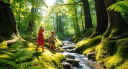 outdoor sensory exploration