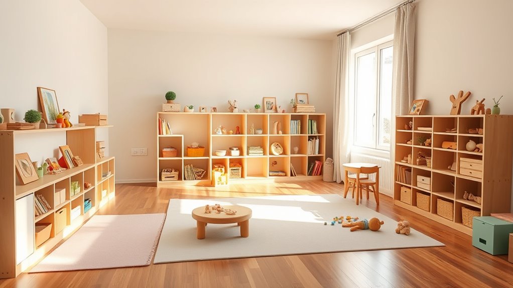 sensory focused montessori play environment