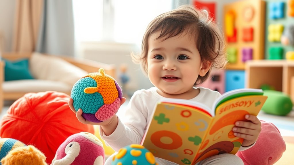 sensory toys promote development