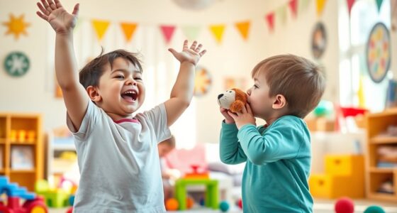talking singing pretending