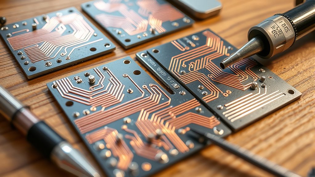 copper tape circuit cards