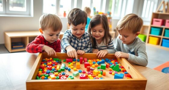 counting trays for siblings