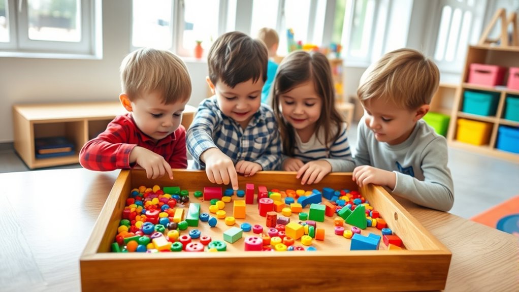 counting trays for siblings