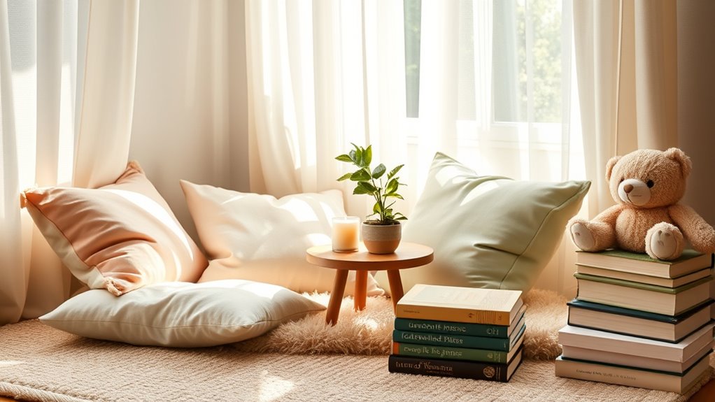 diy frugal calm space