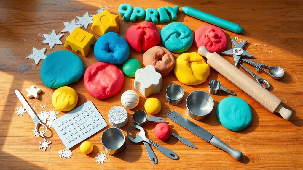 educational play dough sets