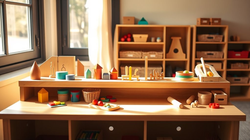 efficient montessori shelf rotation