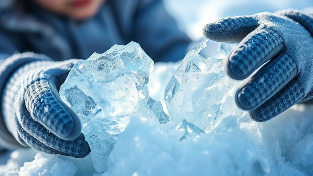 frozen ice exploration activities