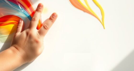 gel bag finger painting