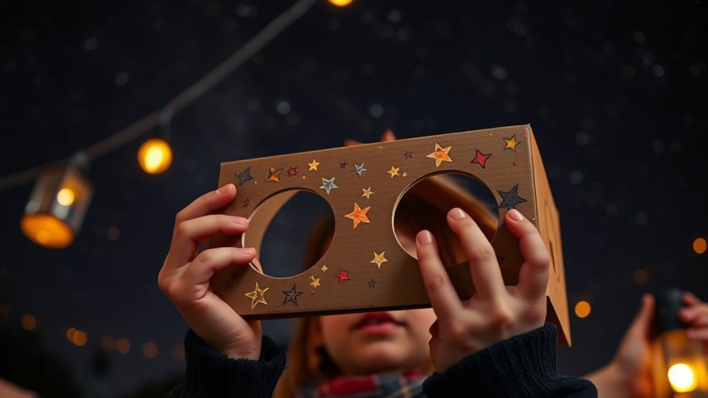 kids diy constellation viewers