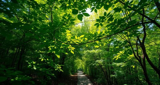 listening for tree wildlife