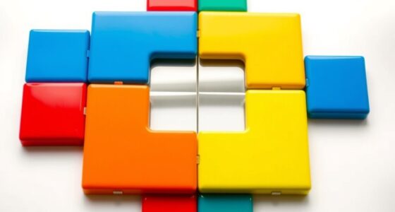 magnetic tiles mirror symmetry