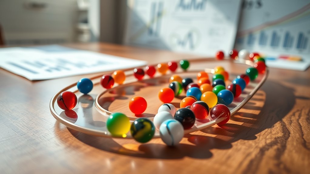 marble run math business