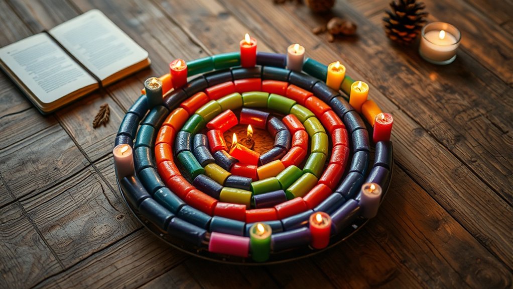 mindful advent spiral reflection