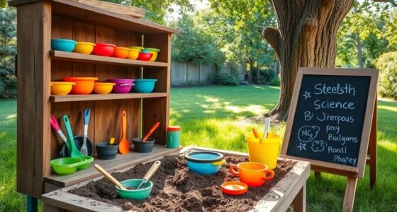 mud kitchen science activities
