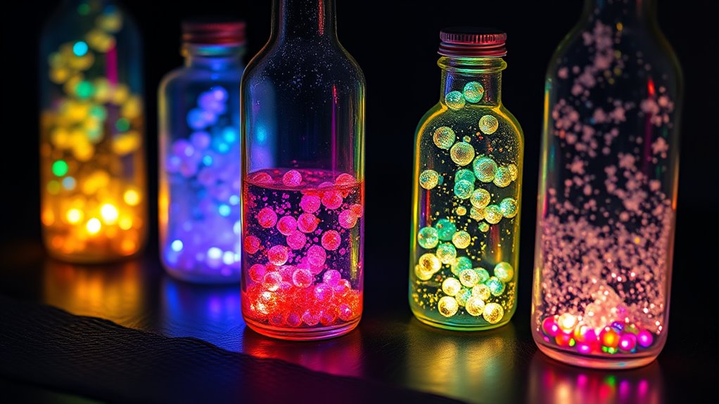 nighttime calming sensory bottles