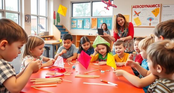 preschool kite aerodynamics workshop