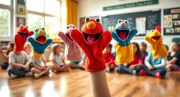 puppet storytelling boosts language