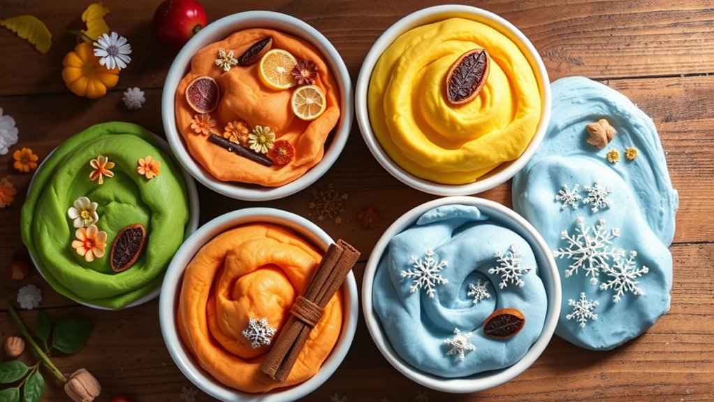 seasonal scented playdough tips