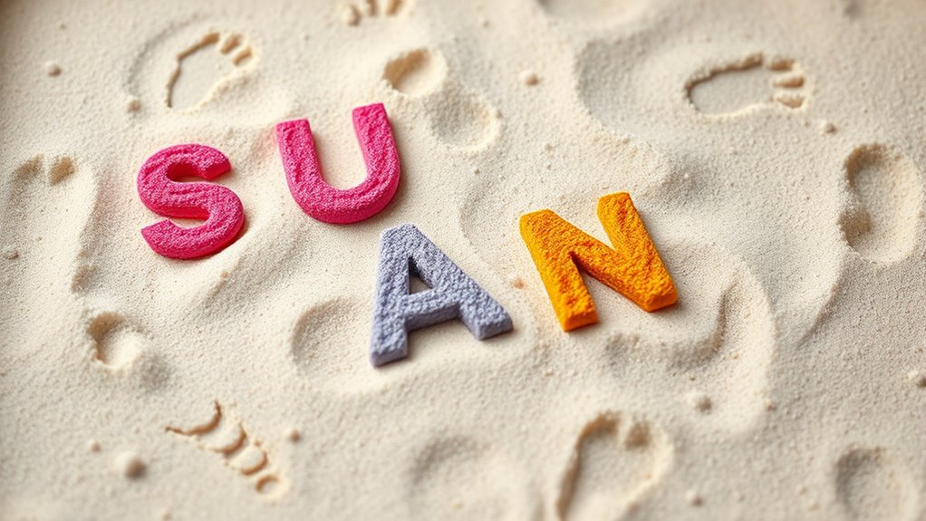 sensory sandpaper letter activities