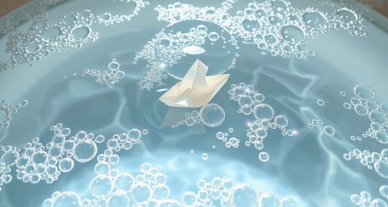 soap creates surface tension