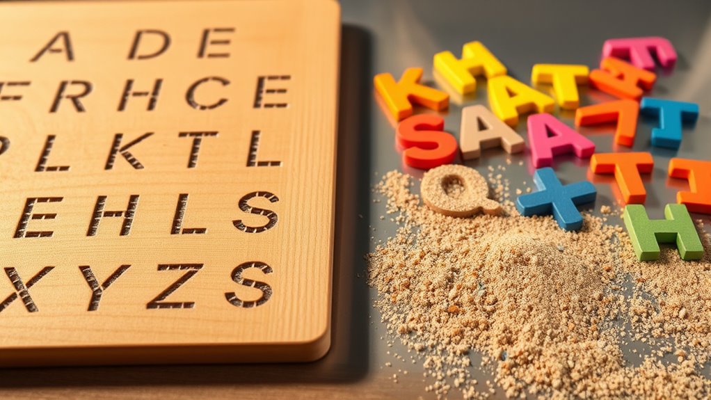 tactile multisensory letter learning