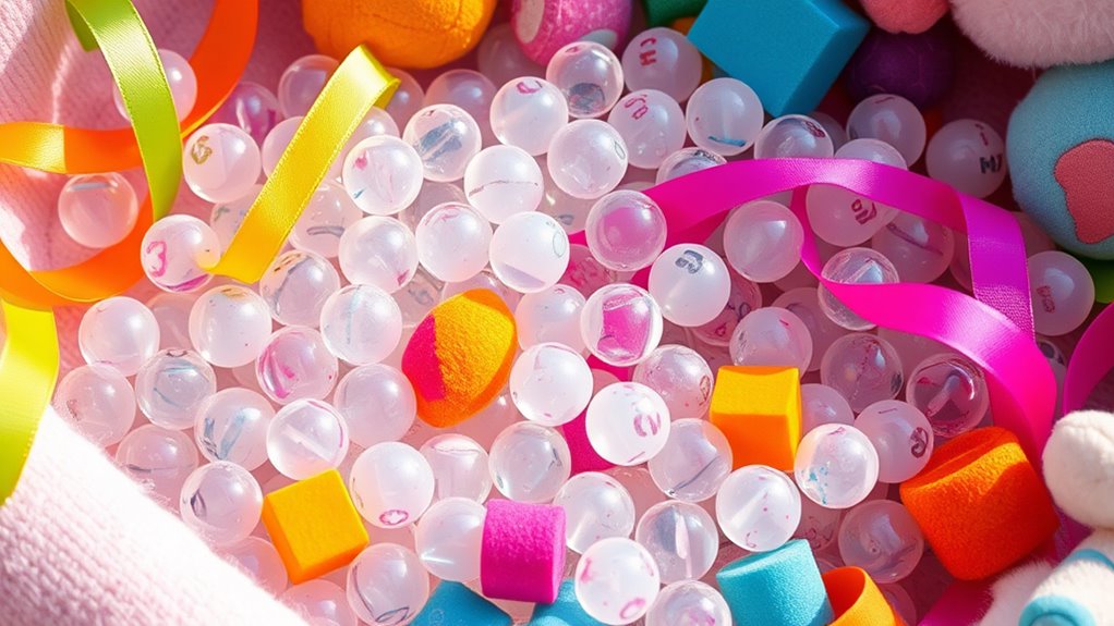 water bead sensory safety