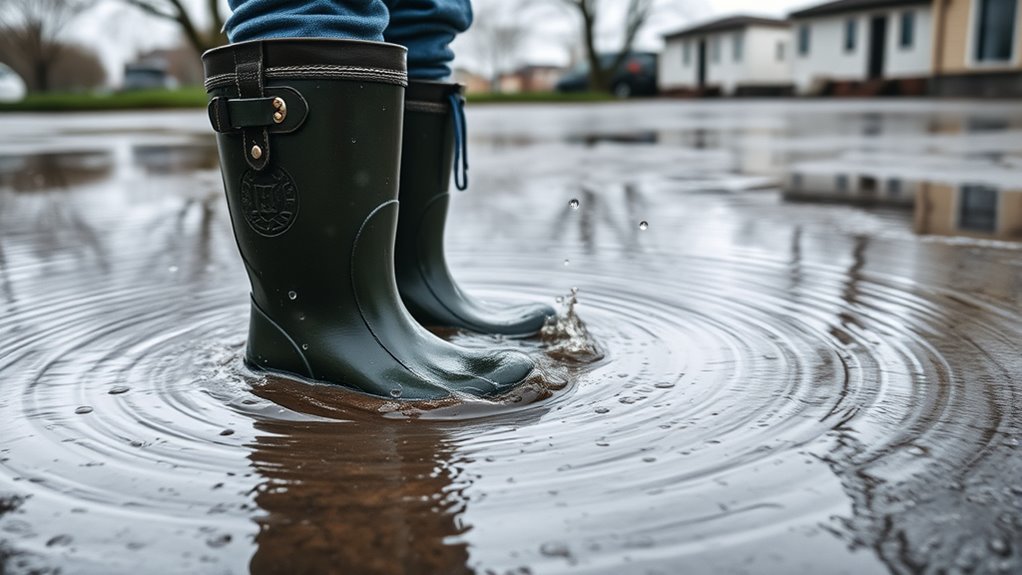 water beads on coated surfaces