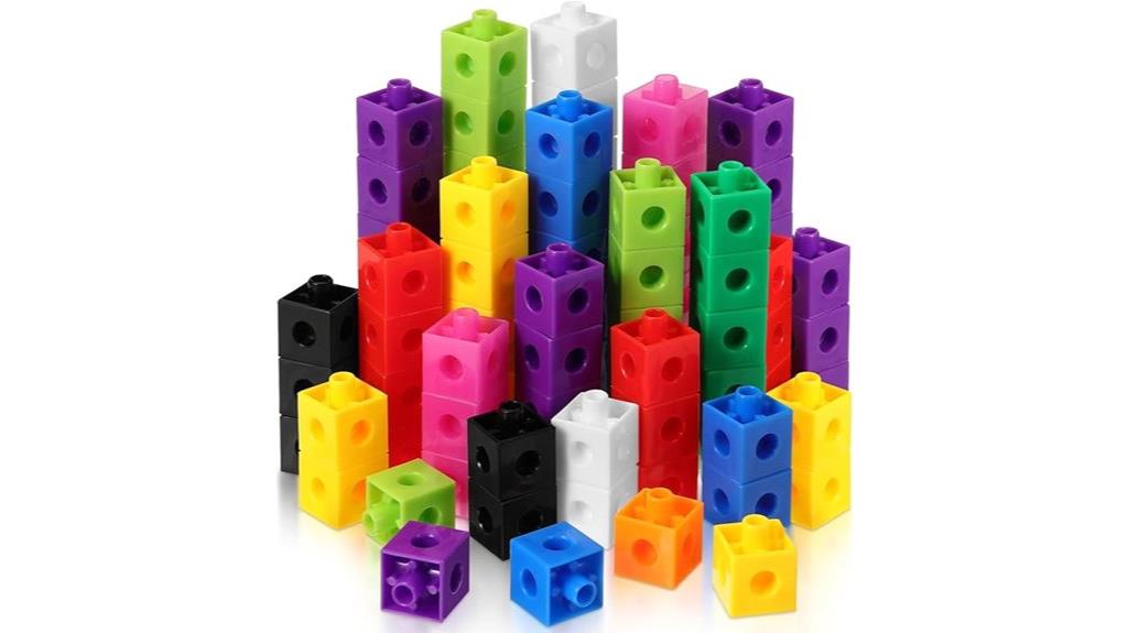 100 piece linking cube set