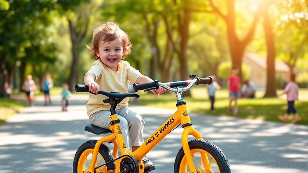 adjustable durable safe bike