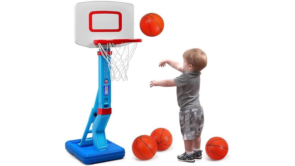 adjustable indoor outdoor hoop