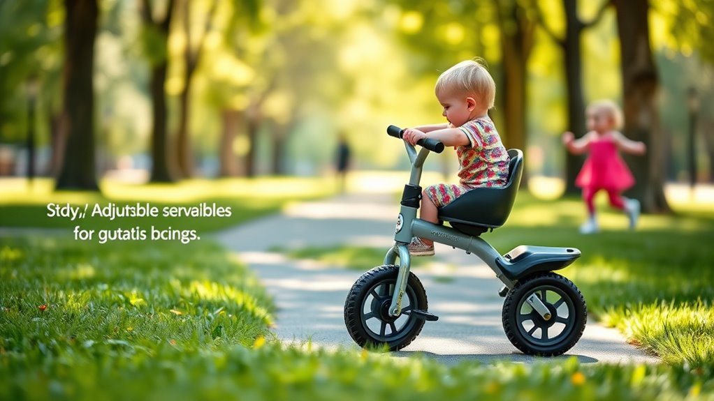adjustable safe durable age appropriate