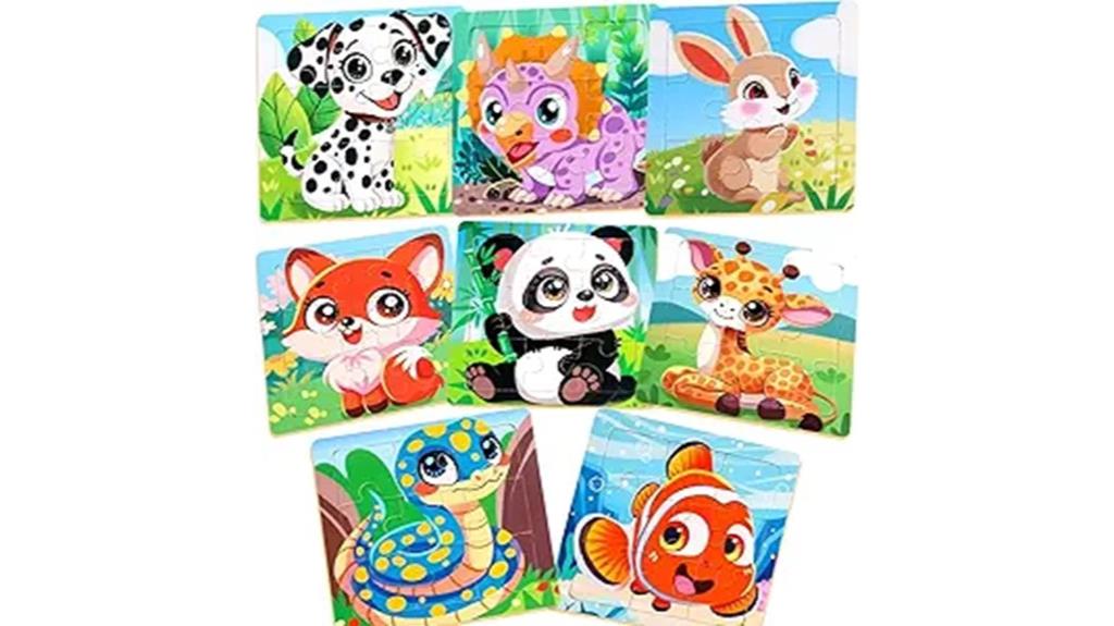 animal wooden jigsaw puzzles