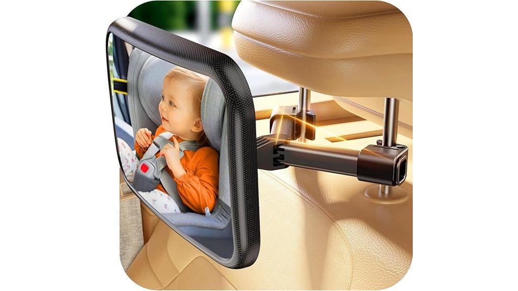 baby car mirror hook