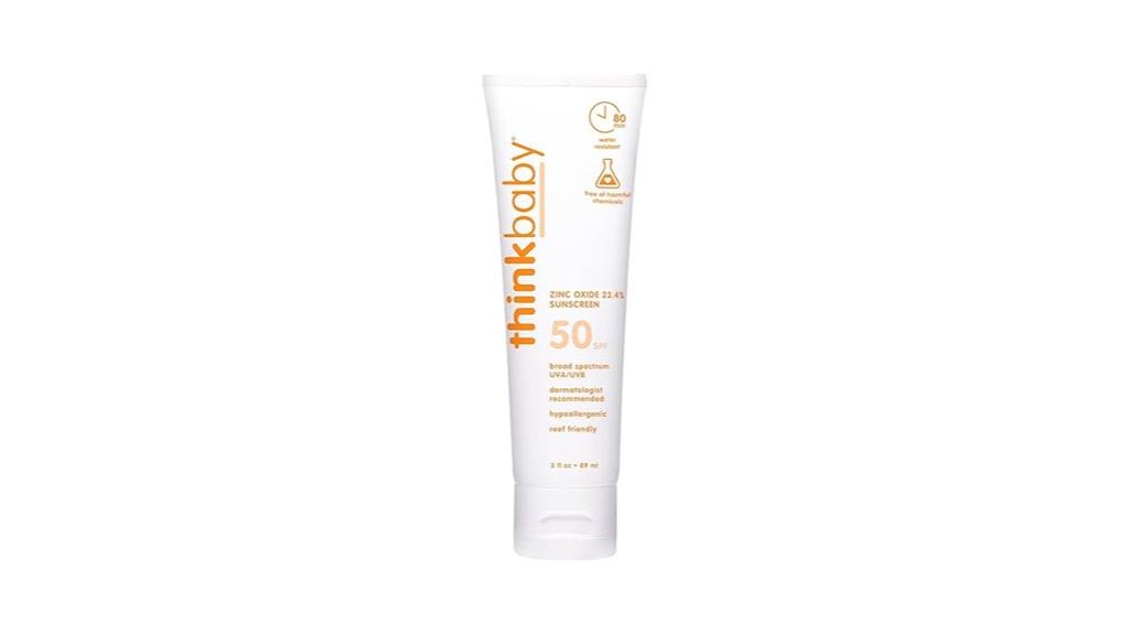 baby mineral sunscreen 50