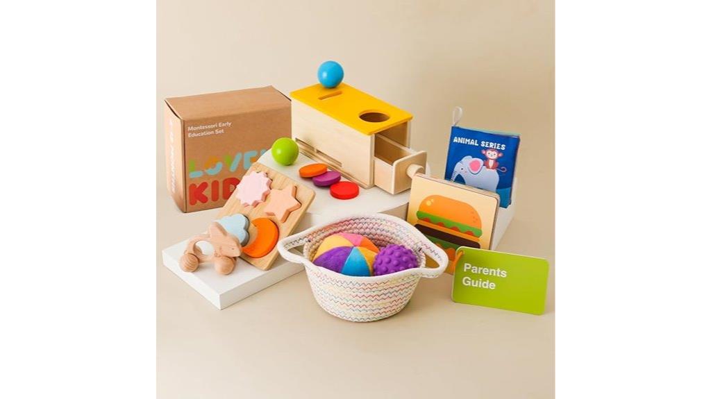 baby montessori educational set