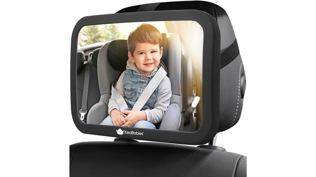 baby rear facing mirror
