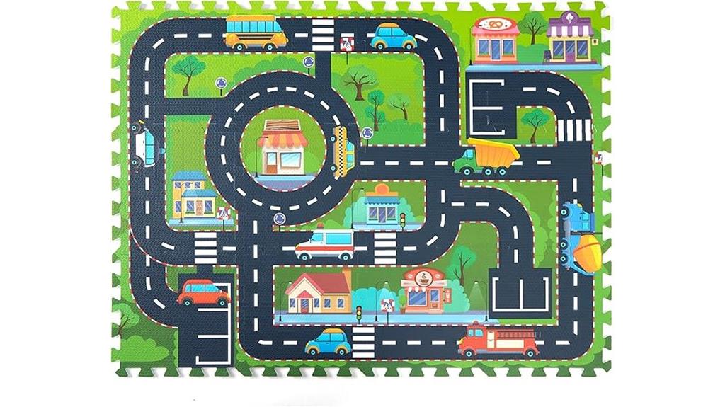 baby safe interlocking foam tiles