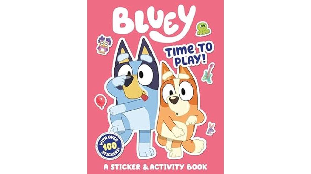 bluey activity sticker book